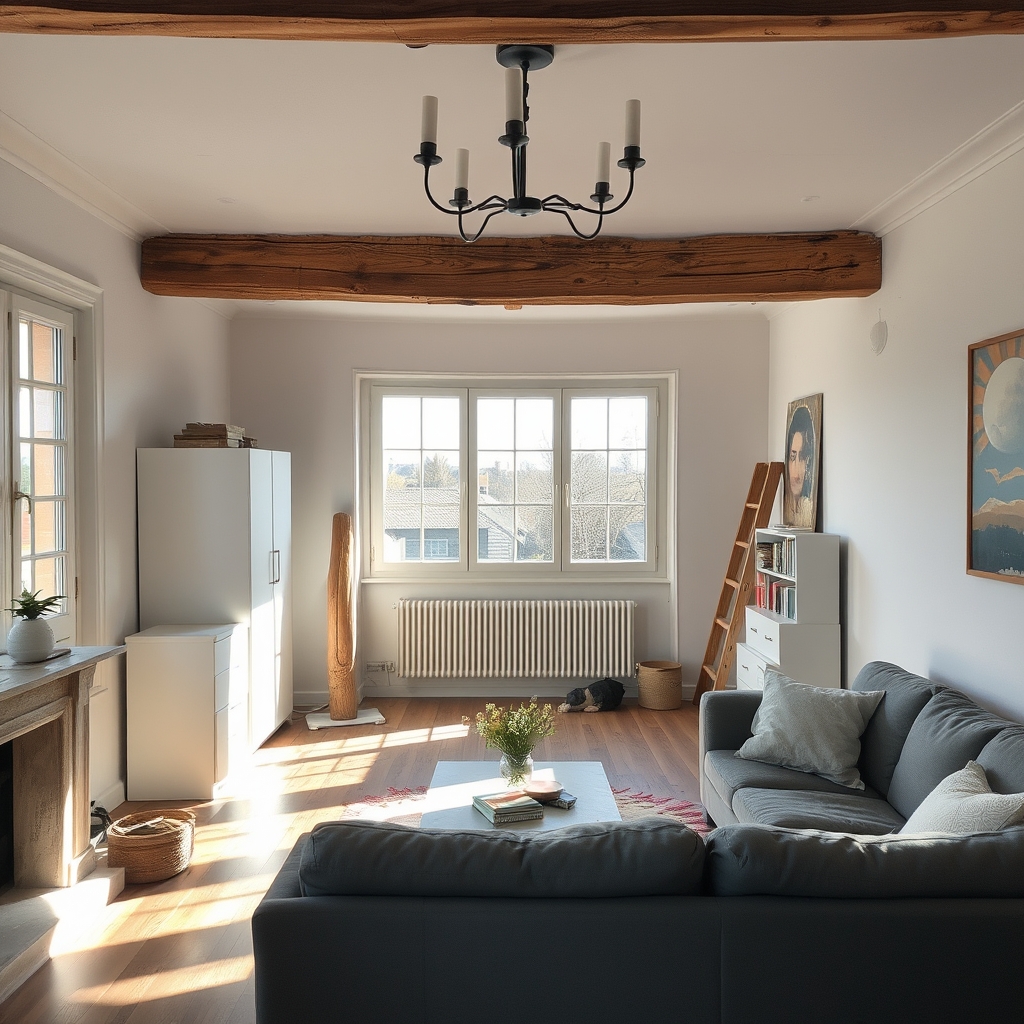 rénovation d'appartement à Andrézieux-Bouthéon (illustration)
