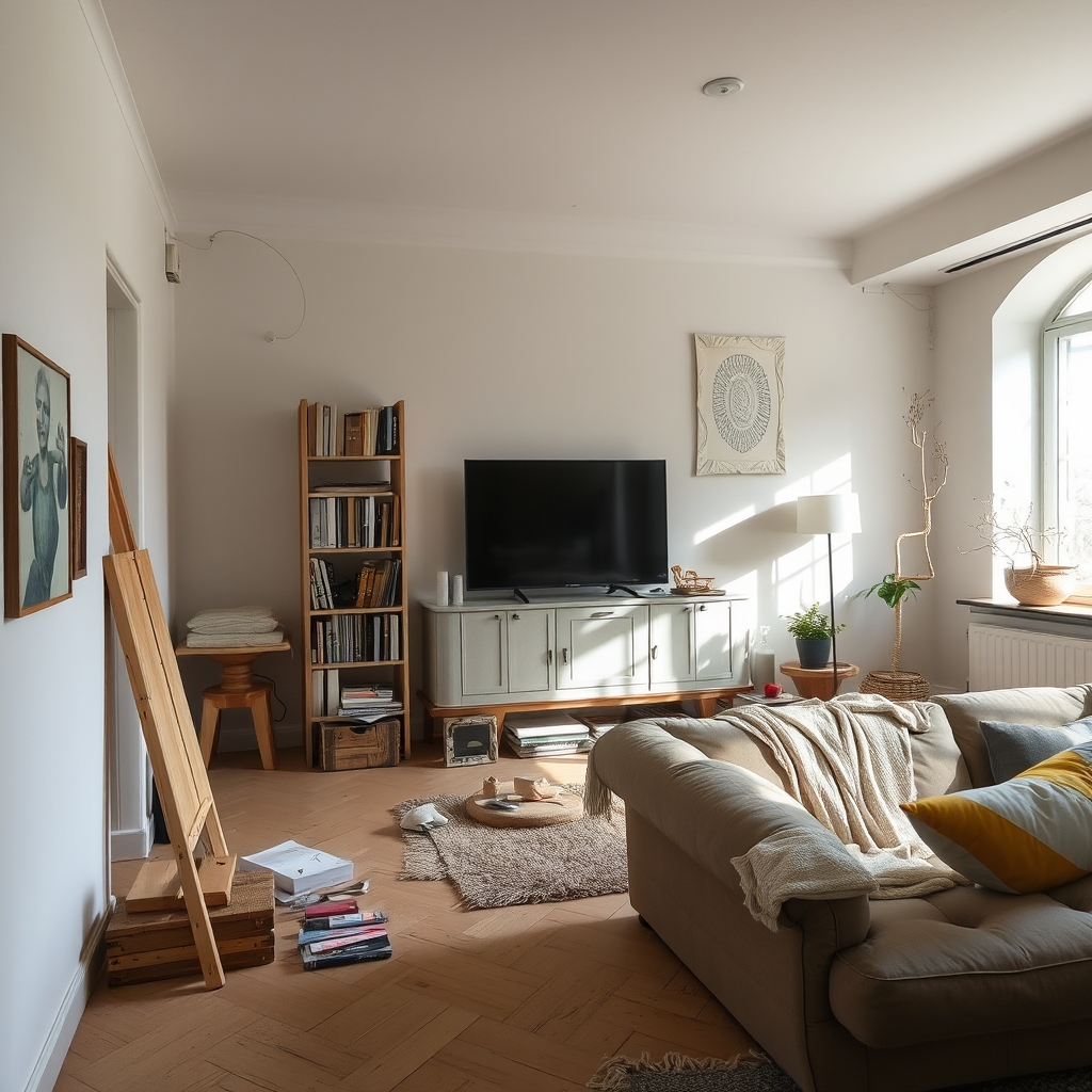 rénovation d'appartement à Andrézieux-Bouthéon (illustration)