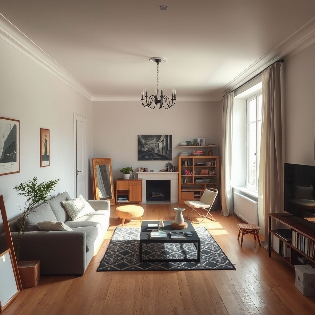 rénovation d'appartement à Firminy (illustration)