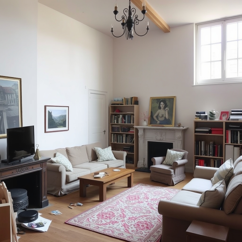 rénovation d'appartement à Le Chambon-Feugerolles (illustration)