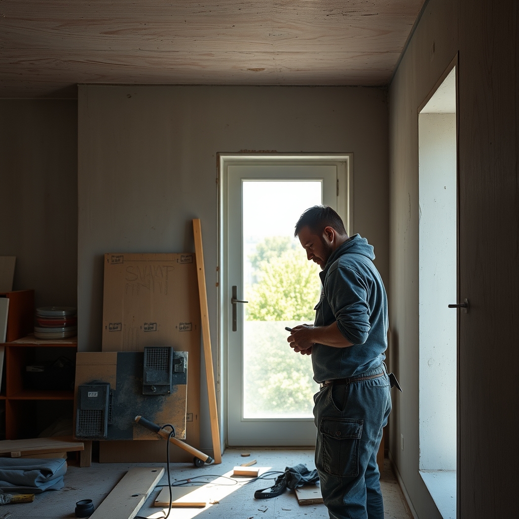 rénovation d'appartement à Rive-de-Gier (illustration)