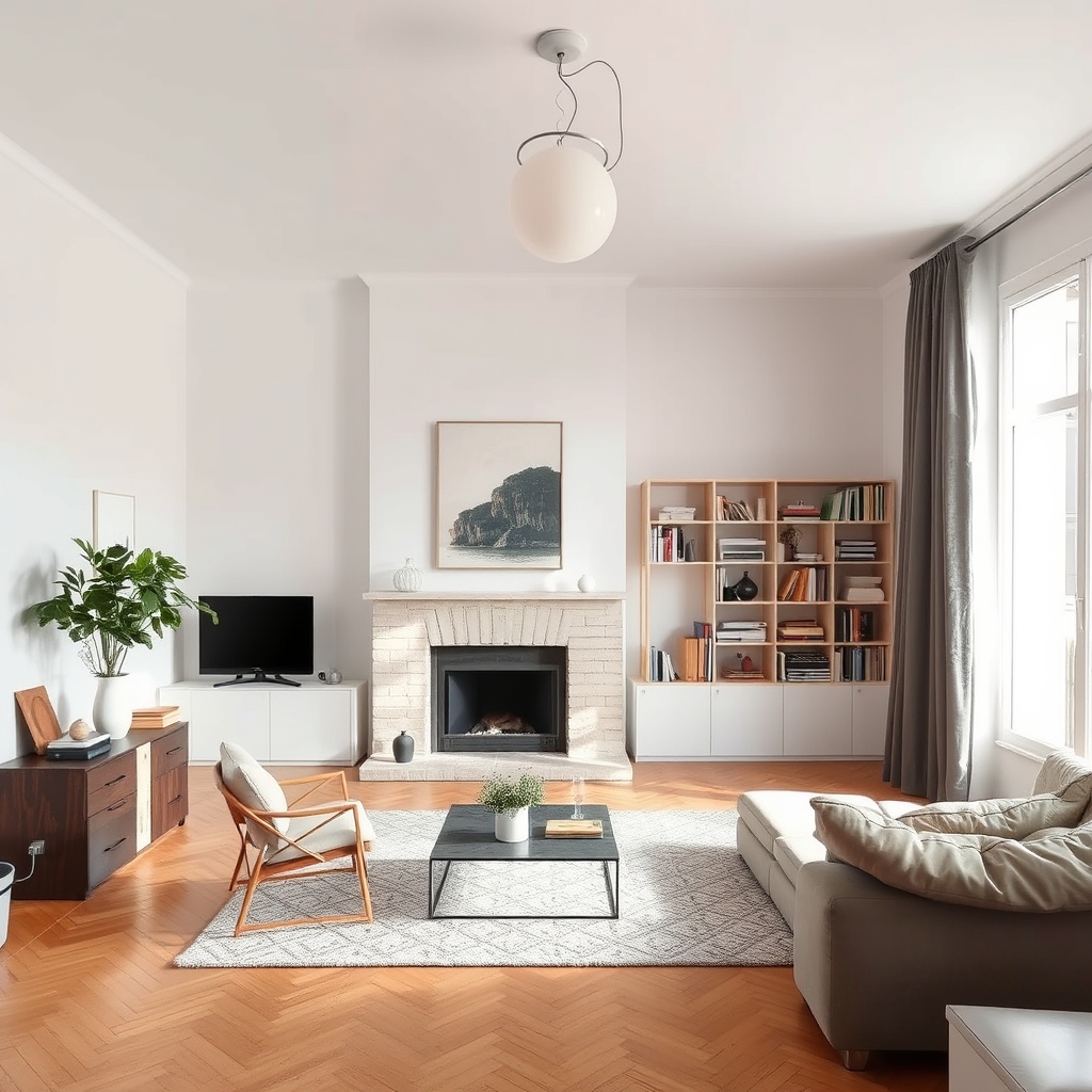 rénovation d'appartement à Roche-la-Molière (illustration)