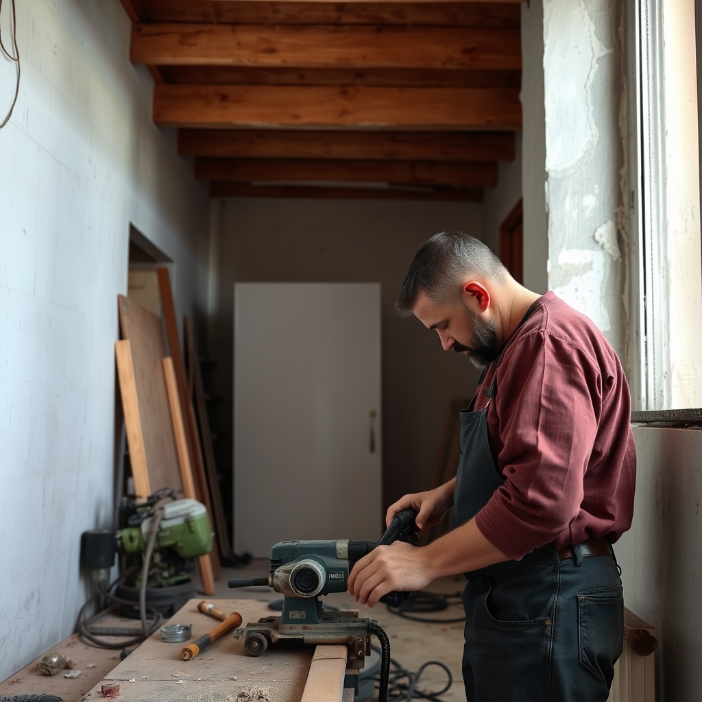rénovation d'appartement à Veauche (illustration)