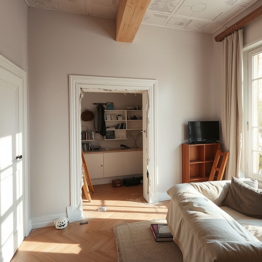 rénovation d'appartement à Saint-Étienne (illustration)